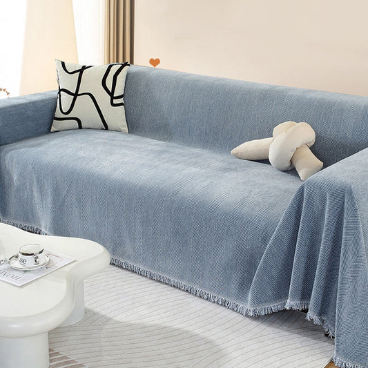 Chenille Herringbone Throw – view 2