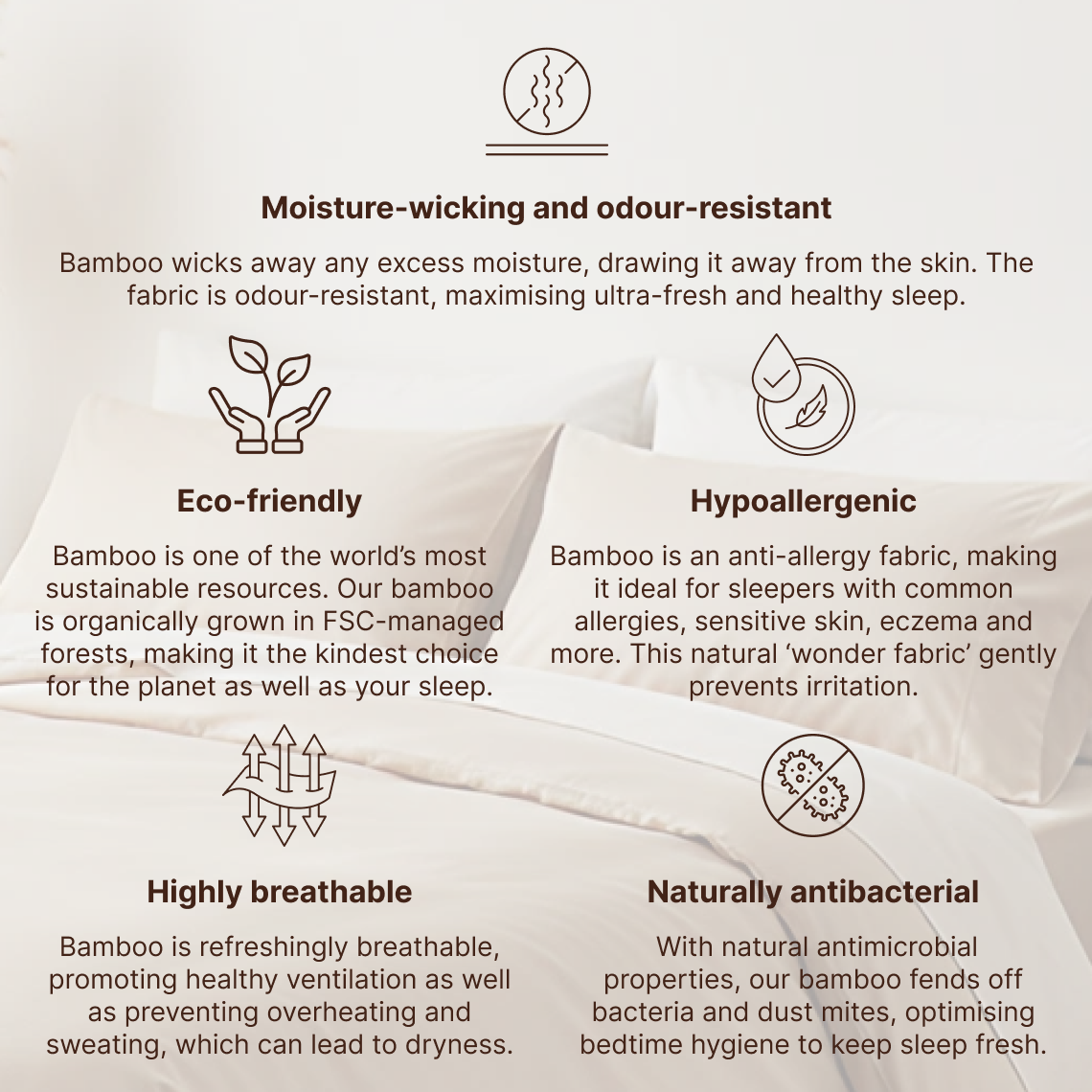 Bamboo Duvet Cover – Organic Bamboo Lyocell | EiderWeave™