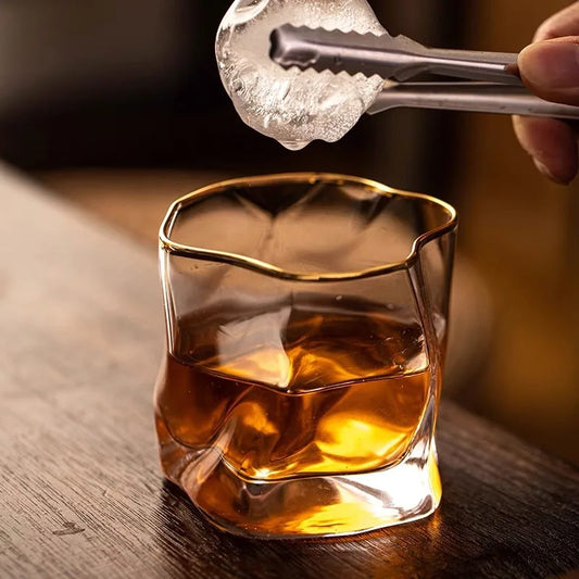 Textured Whisky Glass Set – 2-Piece – view 2