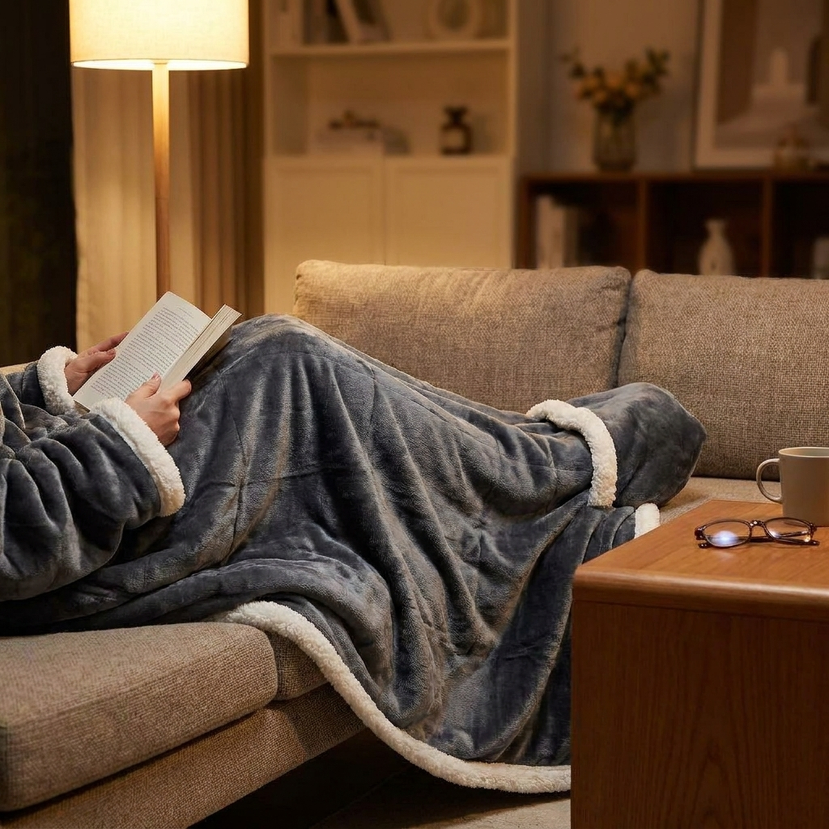 Wearable Sherpa Blanket – view 2