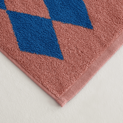 Blue Striped Cotton Towel – view 5