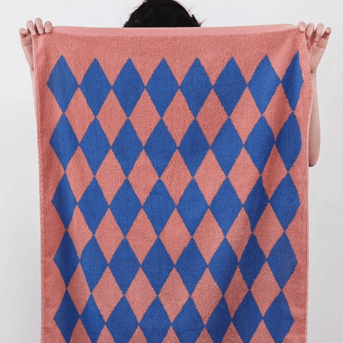 Blue Striped Cotton Towel – view 7