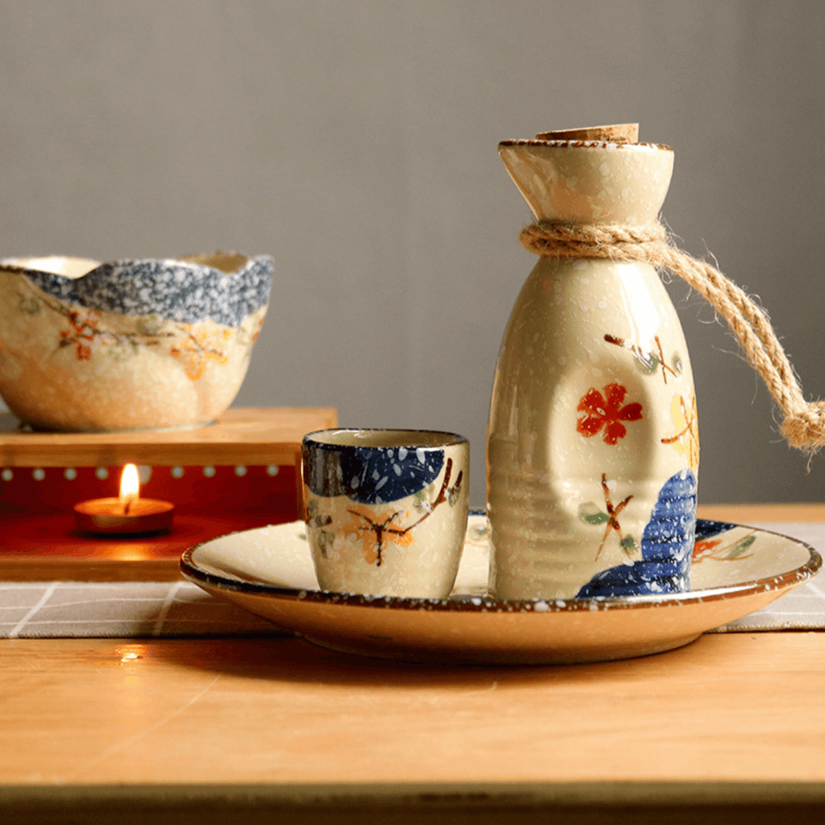 Sakura Ceramic Sake Set – view 8