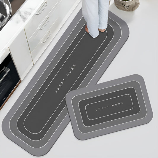 Patterned Absorbent Bath Mat