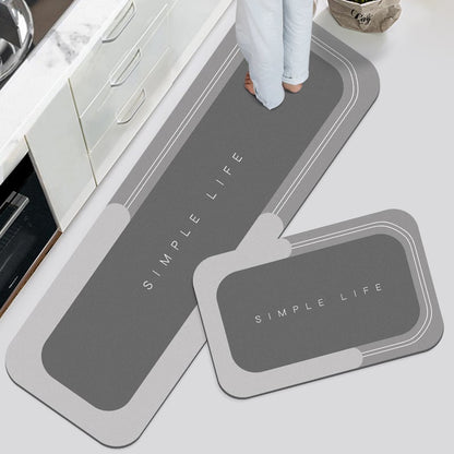 Patterned Absorbent Bath Mat – view 6