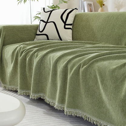Chenille Herringbone Throw – view 4