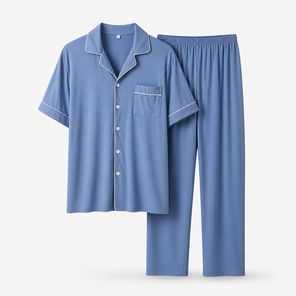 Velaro Bamboo Sleepwear — Men’s Breathable Pajamas for Warm Seasons Eideris