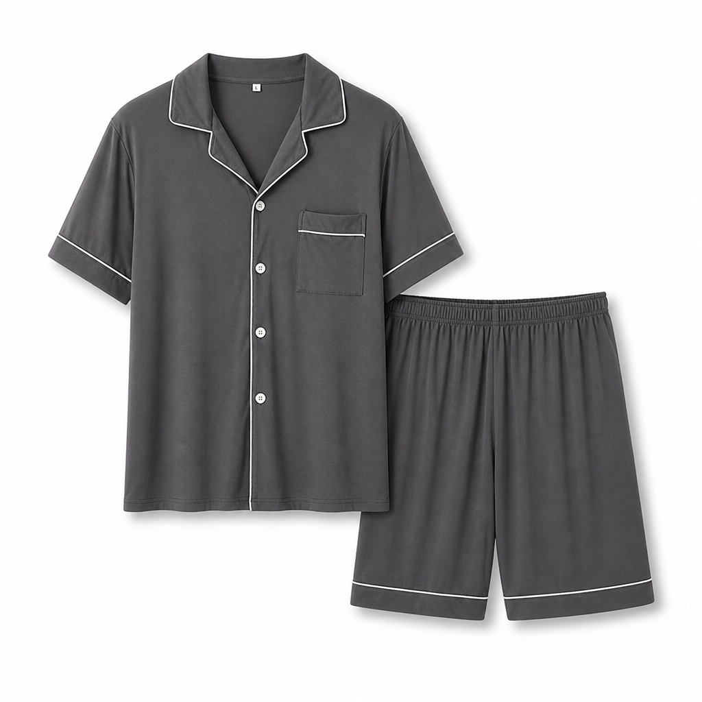 Liora — Soft Bamboo Fiber Homewear Set with Breathable Comfort Eideris