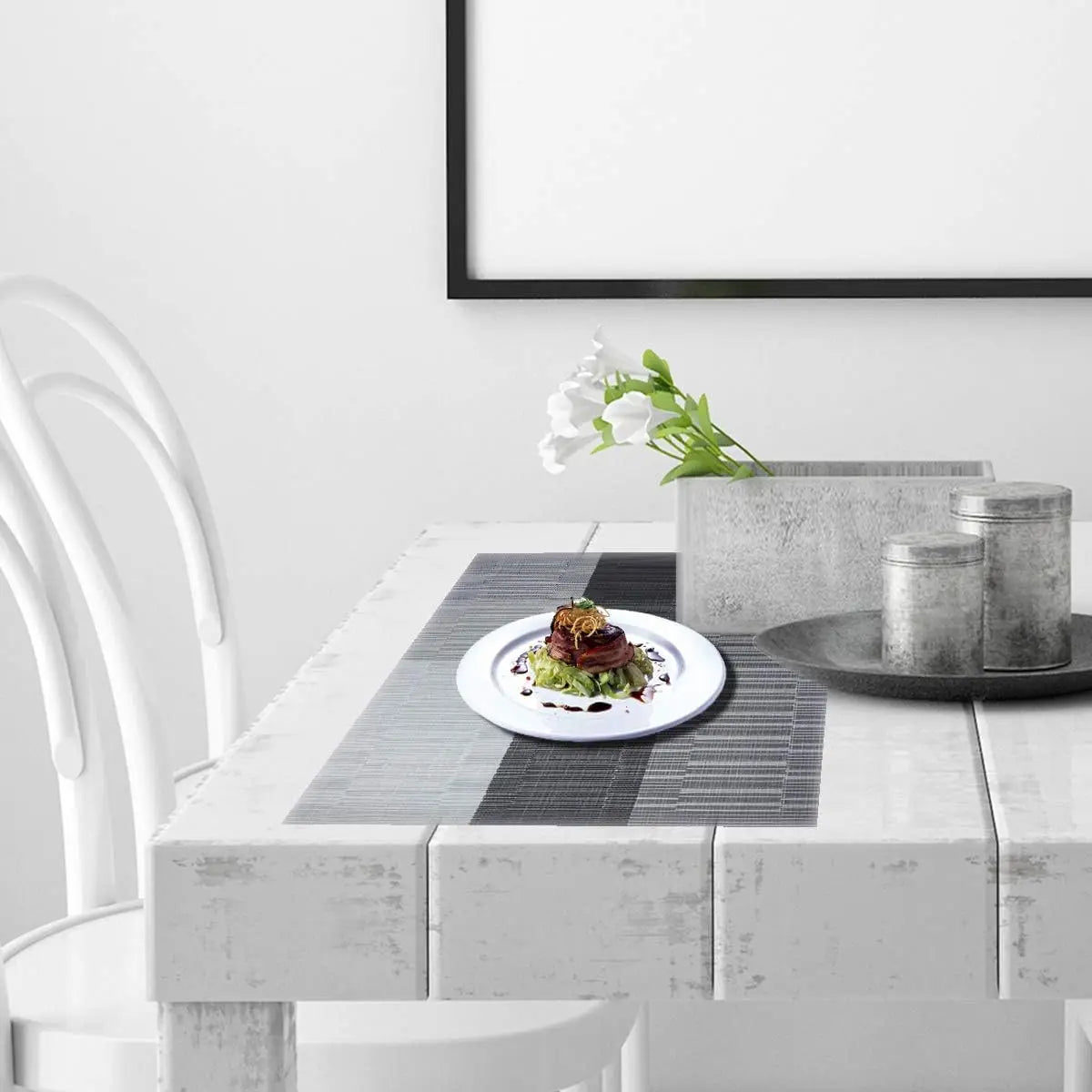 Woven Placemat Set – 4-Piece – view 2