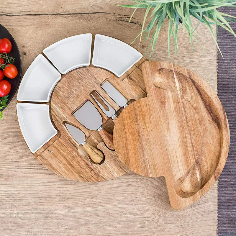 Acacia Cheese Board Serving Set – view 3