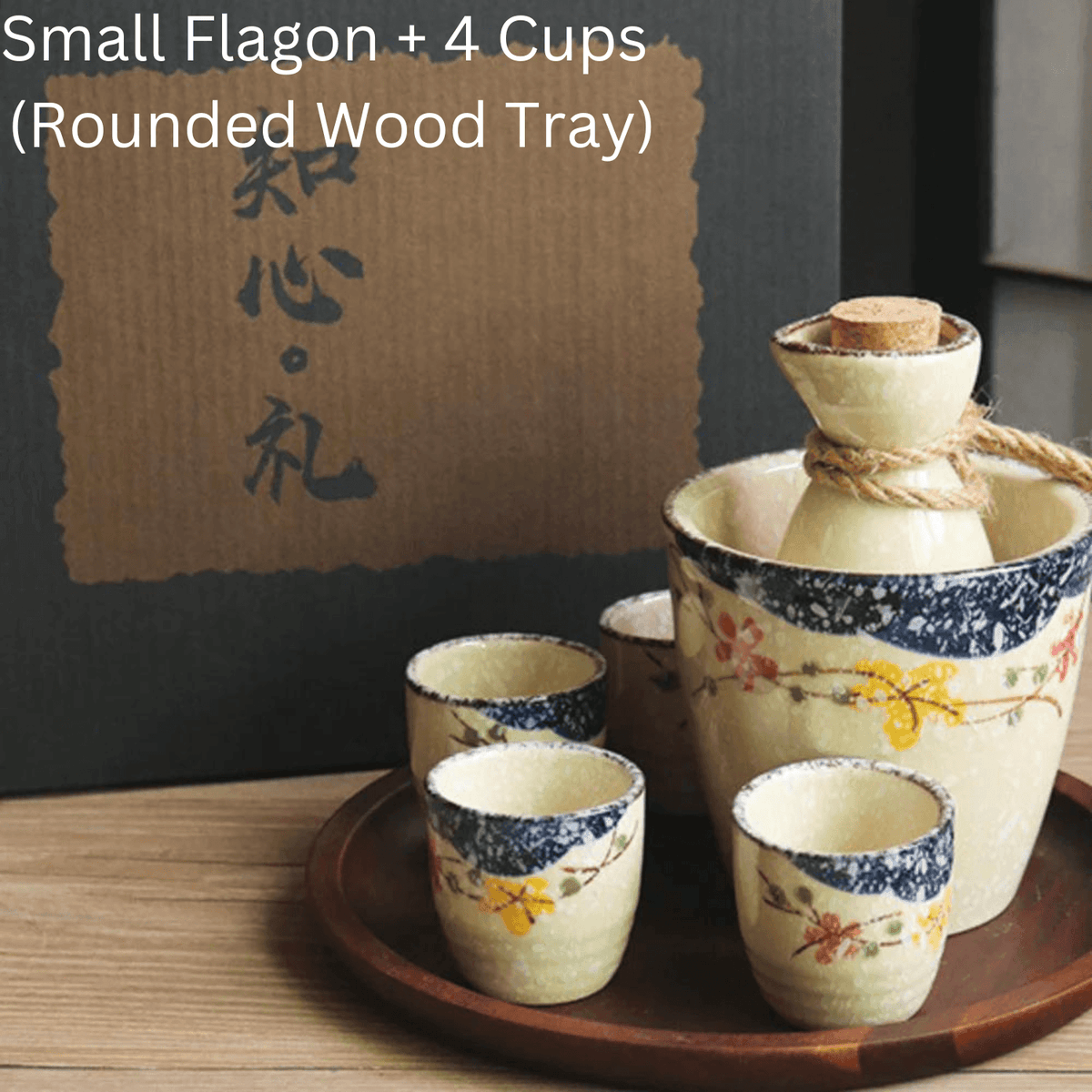 Sakura Ceramic Sake Set – view 12