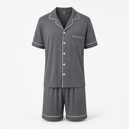 Liora — Soft Bamboo Fiber Homewear Set with Breathable Comfort Eideris