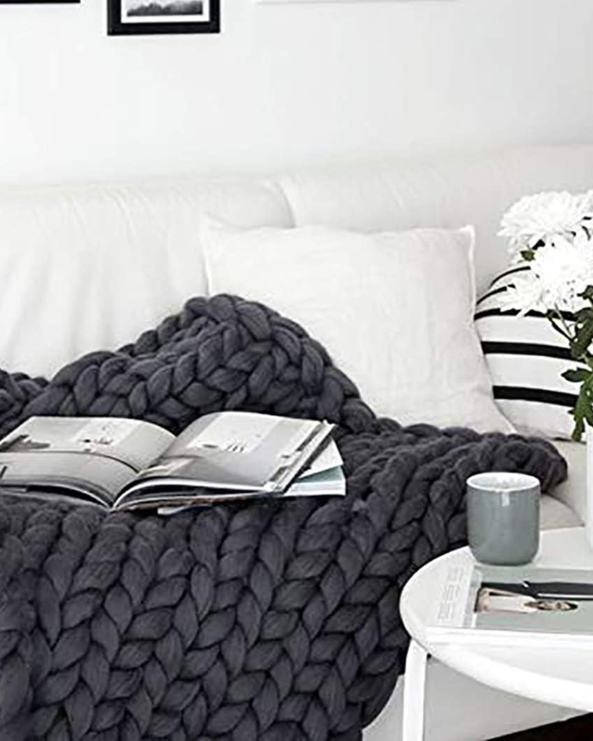 Chunky Chenille Throw – view 8