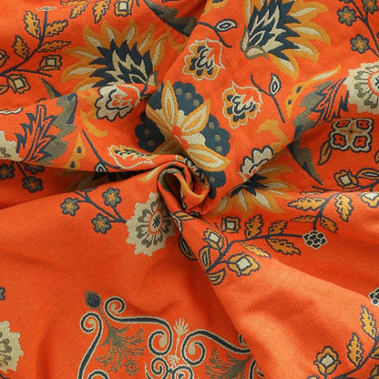 Reversible Marigold Cotton Throw – view 4