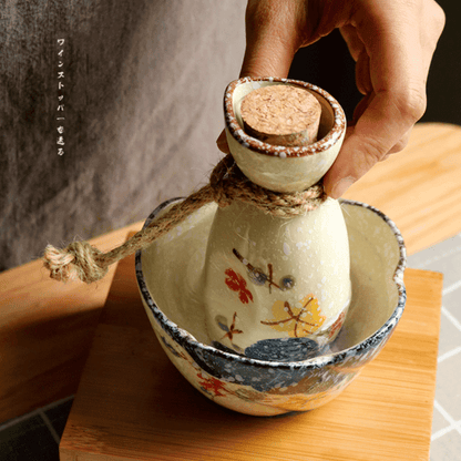 Sakura Ceramic Sake Set – view 7