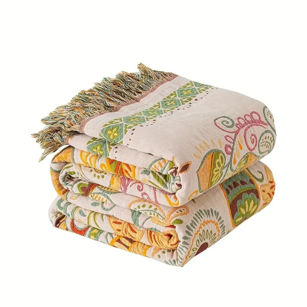 Reversible Autumn Leaf Throw – view 7