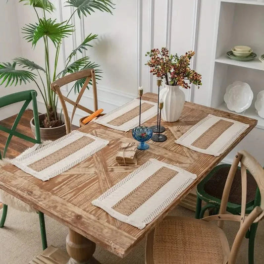 Bohemian Heat-Resistant Placemat Set