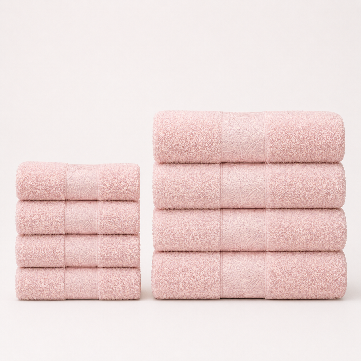 EiderWeave™ Bamboo Towel Bundle Pink