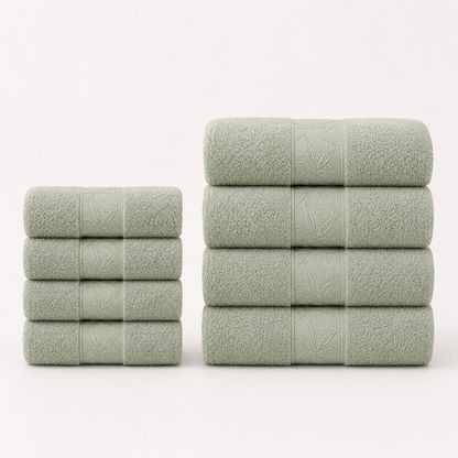 EiderWeave™ Bamboo Towel Bundle Sage