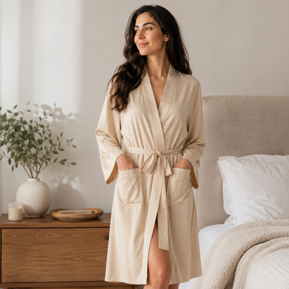 EiderWeave™ Women's Bamboo Bathrobe Eideris