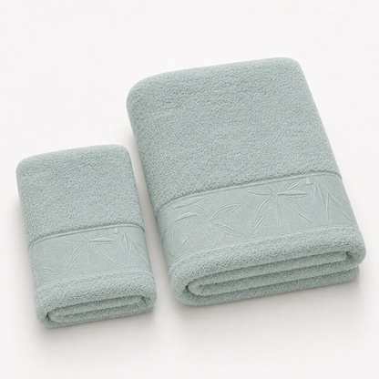 EiderWeave™ Bamboo Towel Set  Sage