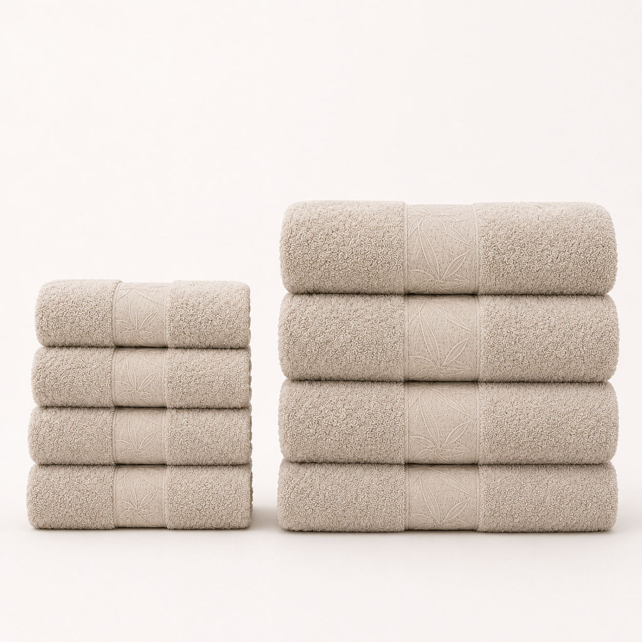 EiderWeave™ Bamboo Towel Bundle Oat