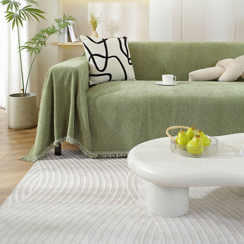 Chenille Herringbone Throw – view 11