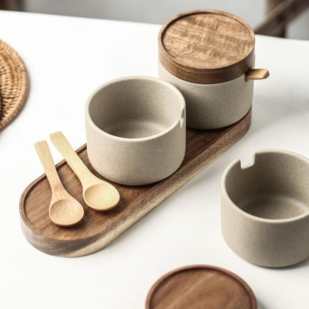Ceramic Storage Jar Set – view 3