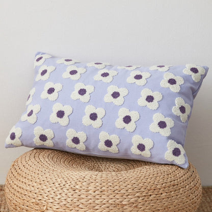 Embroidered Daisy Cushion Cover – view 11