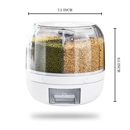 Six-Compartment Dry Food Dispenser – view 4