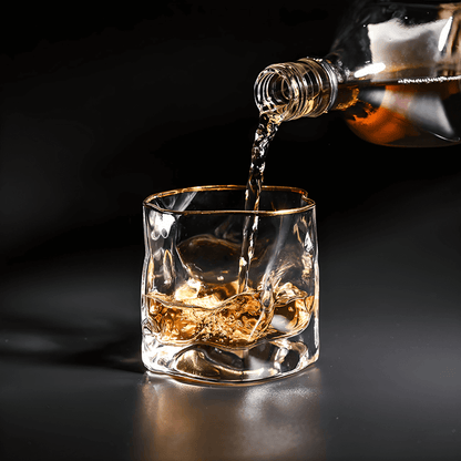 Gold Accent Crystal Whisky Glass Set – view 7