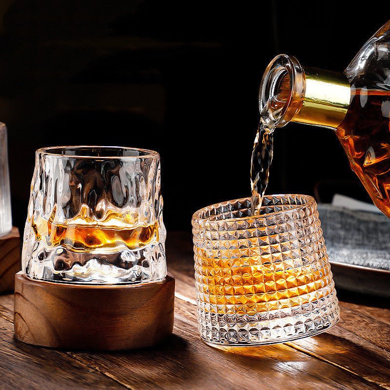 Spinning Crystal Whisky Glass Set – view 3