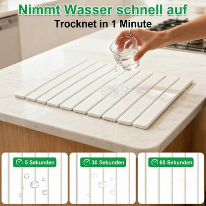 Foldable Diatomite Dish-Drying Mat – view 4