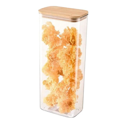 Glass Storage Jar with Bamboo Lid – view 9