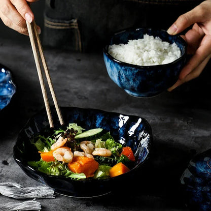 Blue Galaxy Dinnerware Set – 10-Piece – view 7