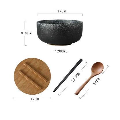 Artisan Ceramic Bowl Set – 4-Piece – view 9