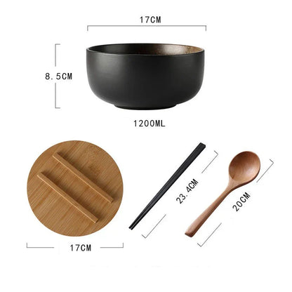 Artisan Ceramic Bowl Set – 4-Piece – view 12