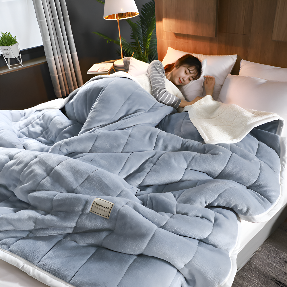 Sherpa Fleece Throw – view 7