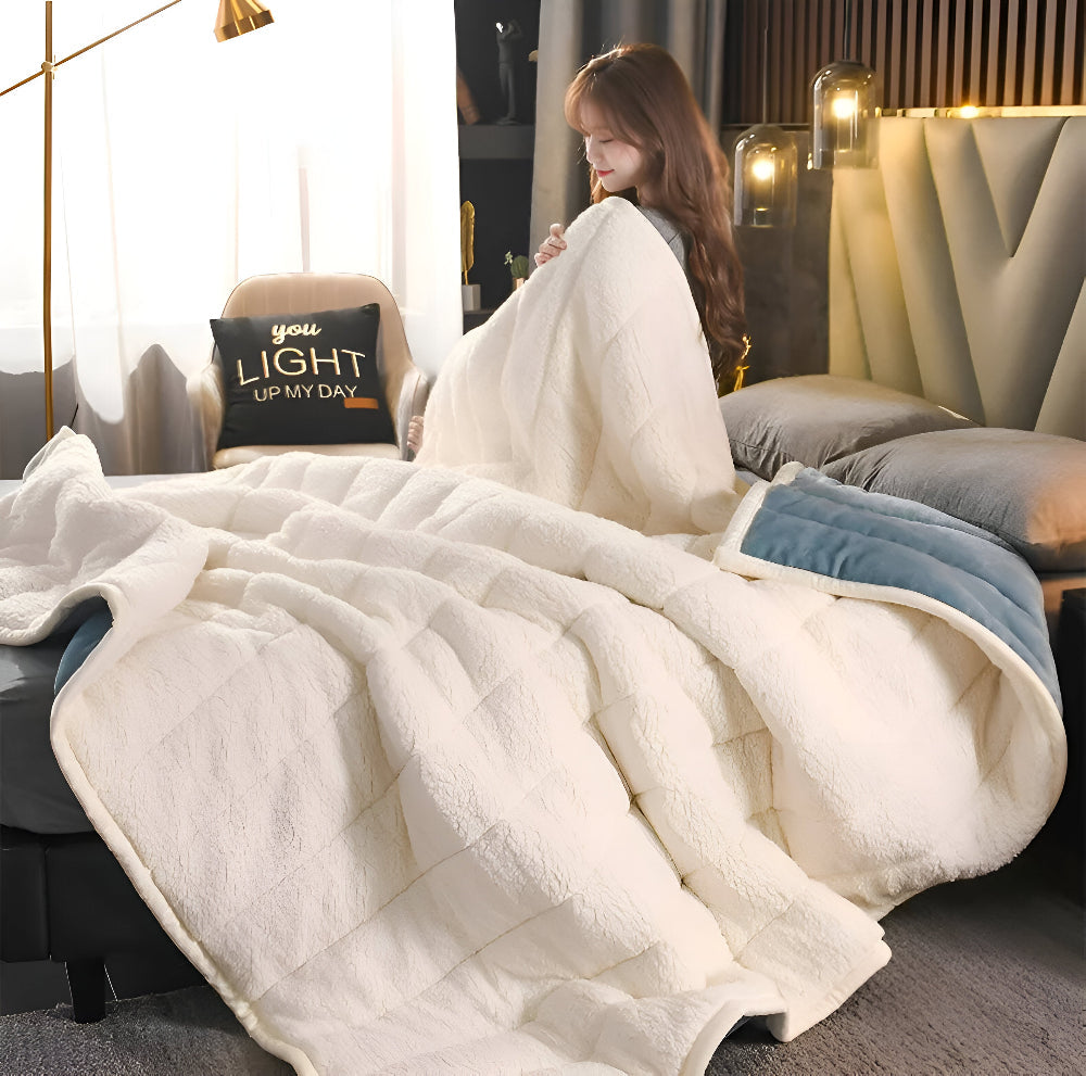 Sherpa Fleece Throw – view 8
