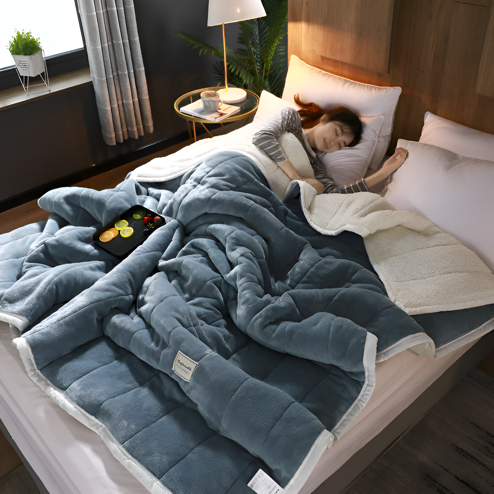 Sherpa Fleece Throw – view 12