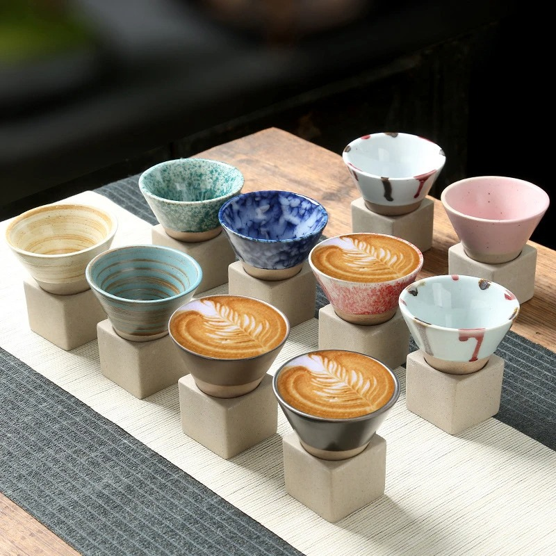 Glazed Espresso Cup Set – 2-Piece