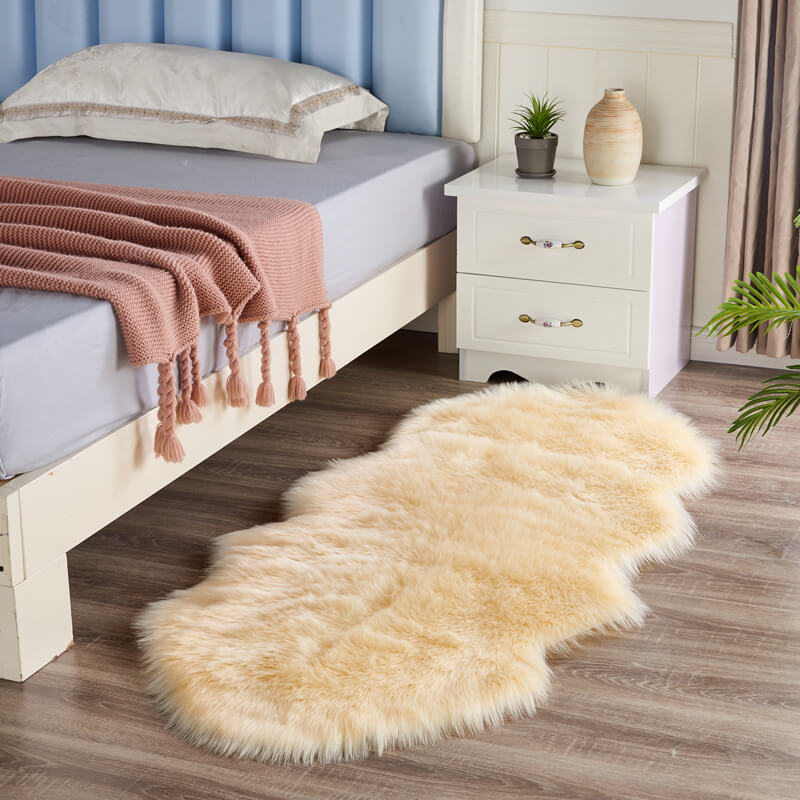 Faux Sheepskin Rug – view 2