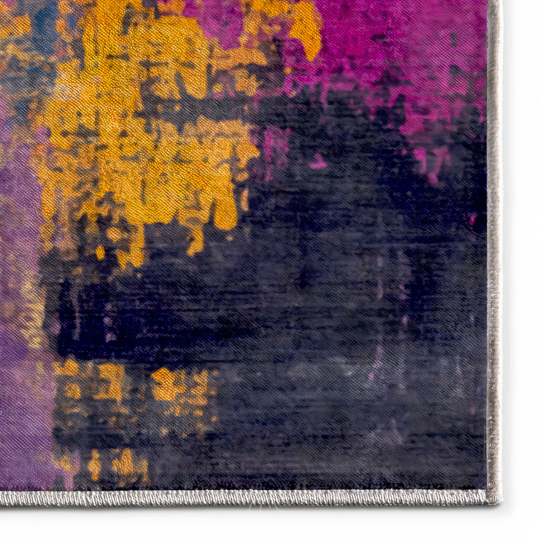 Abstract Multicolour Rug – view 2