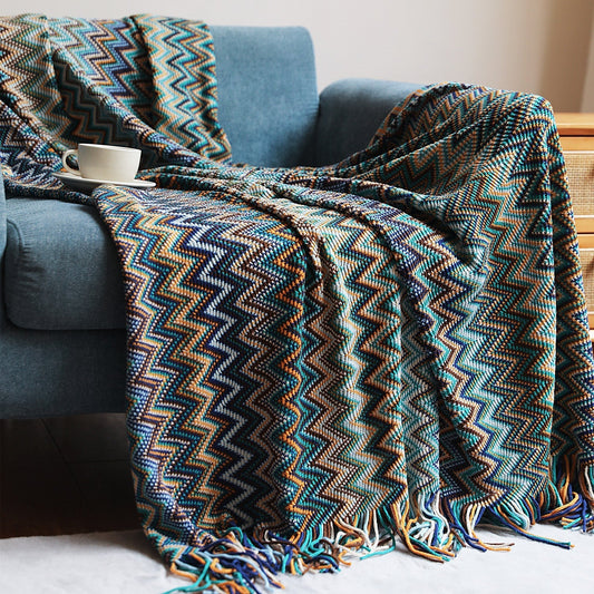 Chevron Knit Throw – view 2