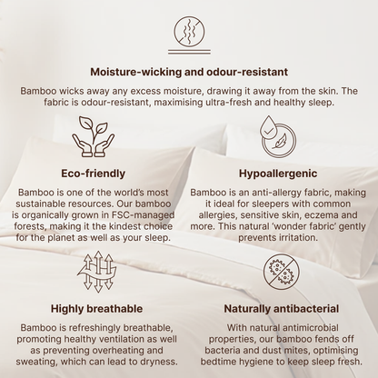 Bamboo Duvet Cover – Organic Bamboo Lyocell | EiderWeave™