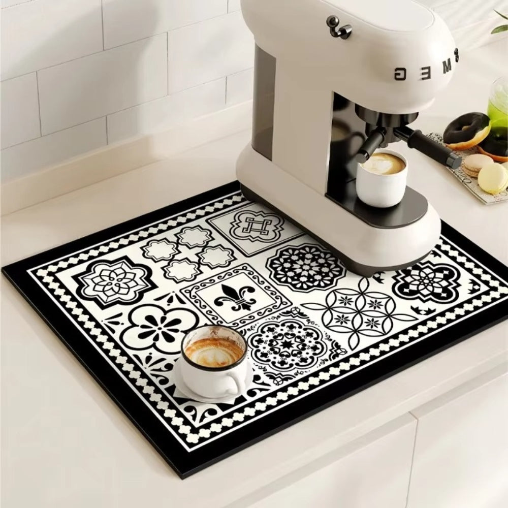 Retro Coffee-Bar Drying Mat – view 4