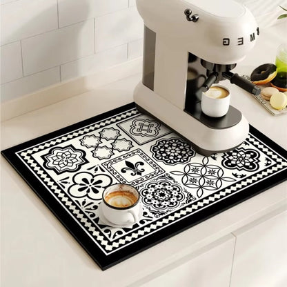 Retro Coffee-Bar Drying Mat – view 4