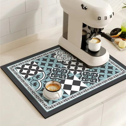 Retro Coffee-Bar Drying Mat – view 3