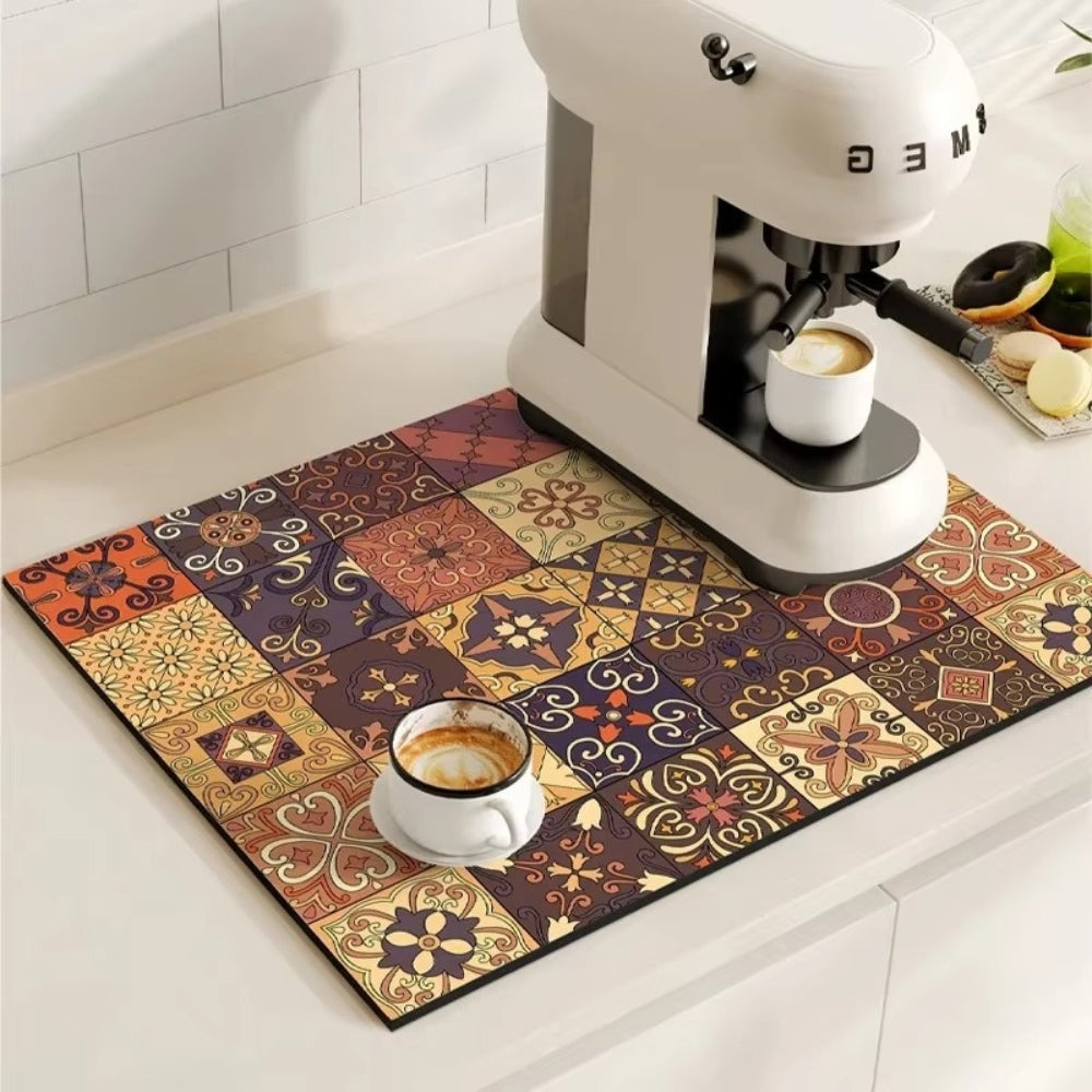 Retro Coffee-Bar Drying Mat – view 5