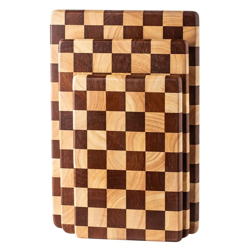 End-Grain Rubberwood Cutting Board